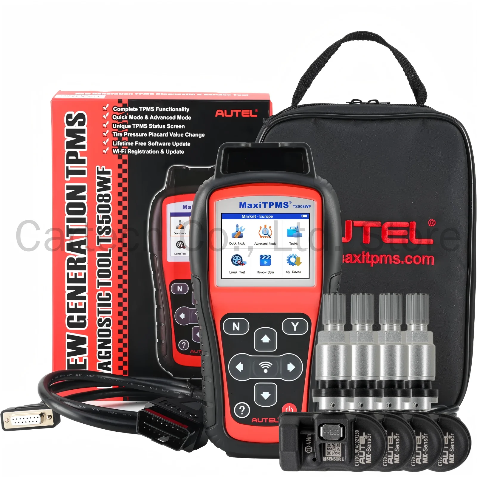2025 AUTEL MaxiTPMS TS508WF Advanced TPMS Service Tool Get Free 4 pcs MX-Sensors(315/433MHz)
2025 AUTEL MaxiTPMS TS508WF Advanced TPMS Service Tool Get Free 4 pcs MX-Sensors(315/433MHz)
