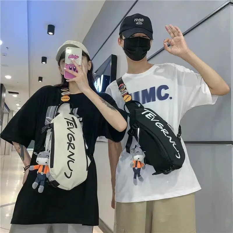 Chest Bag Crossbody Backpack Men Waterproof Oxford Cloth Shoulder Bag Women's 2021 Casual Messenger Bag Unisex Small Bag
Chest Bag Crossbody Backpack Men Waterproof Oxford Cloth Shoulder Bag Women's 2021 Casual Messenger Bag Unisex Small Bag