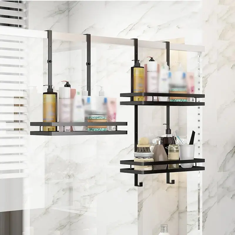 Stainless Steel Bathroom Shelf Punch-Free Hook Behind Door Bedroom Coat and Hat Hook Bathroom Shower Gel Storage Rack
Stainless Steel Bathroom Shelf Punch-Free Hook Behind Door Bedroom Coat and Hat Hook Bathroom Shower Gel Storage Rack