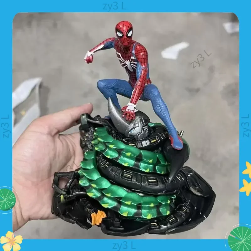 New Marvel Avengers PS4 Spider-Man Figure Statue Symbiote Scene Base PVC Action Figure Desktop Decor Collectible Model Toy Gift
New Marvel Avengers PS4 Spider-Man Figure Statue Symbiote Scene Base PVC Action Figure Desktop Decor Collectible Model Toy Gift
