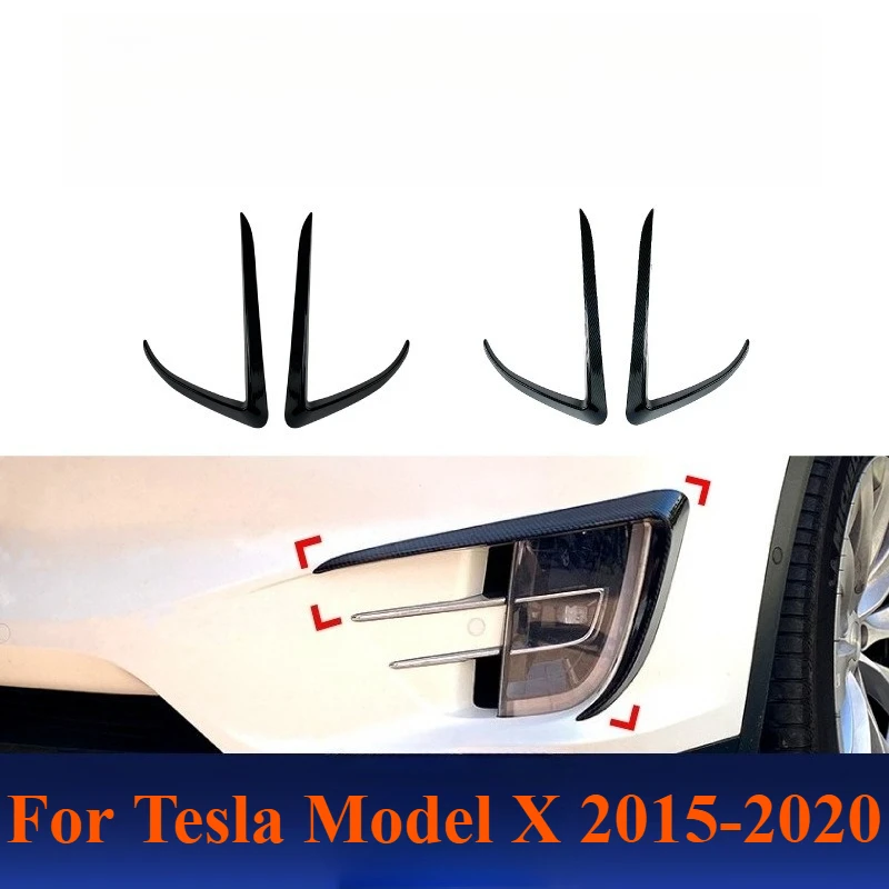 For Tesla Model X 2015-2020 Front Bumper Canards Splitter Trim Stickers Aero Fin Exterior Body Kit Modification Accessories
For Tesla Model X 2015-2020 Front Bumper Canards Splitter Trim Stickers Aero Fin Exterior Body Kit Modification Accessories