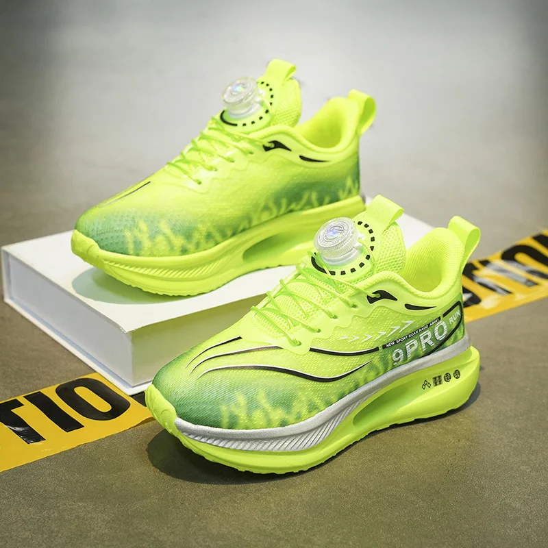 Cushioned Outsole Kids Sport Shoes Summer Full Mesh Vent Anti-collision Toe Trainers for Outdoor Running Activities
Cushioned Outsole Kids Sport Shoes Summer Full Mesh Vent Anti-collision Toe Trainers for Outdoor Running Activities
