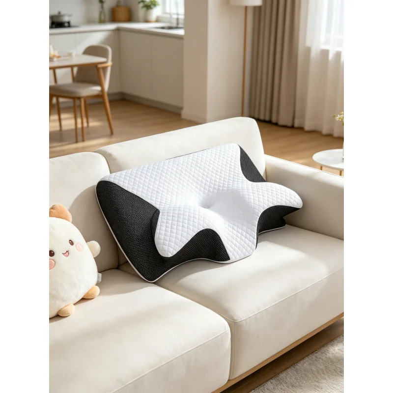 Butterfly Orthopedic Neck Pillow – Slow Rebound Memory Foam Sleep Pillow, Comfortable Cervical Massage Bed Pillow for Home
Butterfly Orthopedic Neck Pillow – Slow Rebound Memory Foam Sleep Pillow, Comfortable Cervical Massage Bed Pillow for Home