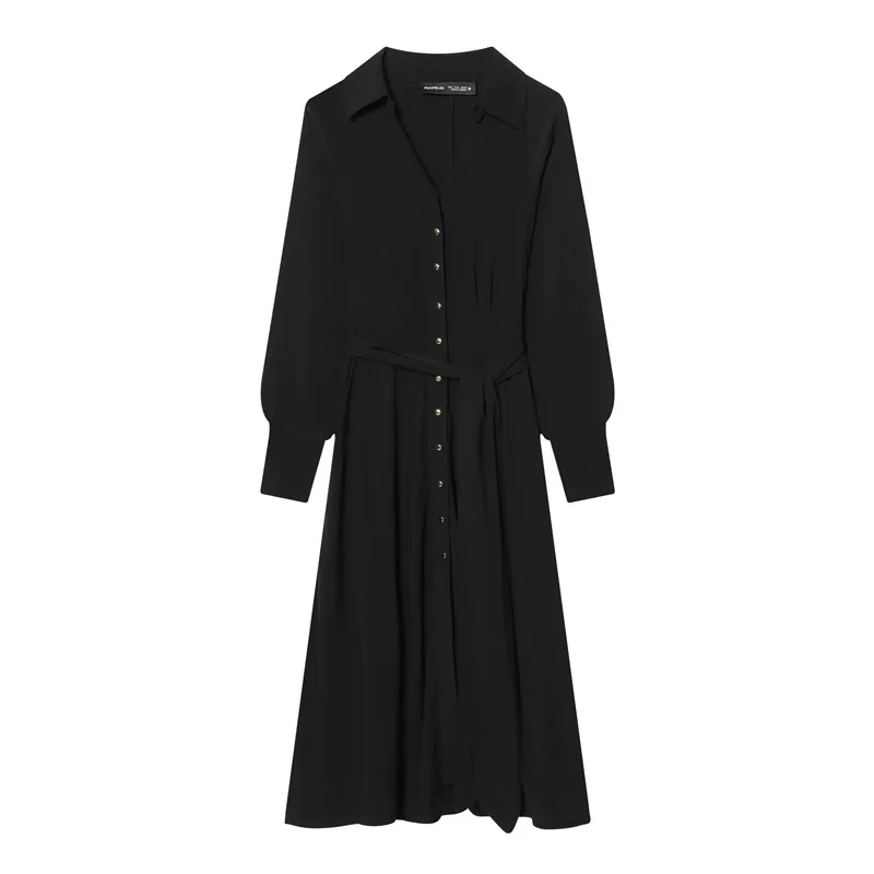 New Women's Fashion Versatile Slim-Fit Casual Dress Striped Long Sleeve Shirt Dress With Belt V Neck Dress Casual For Women EY7E
New Women's Fashion Versatile Slim-Fit Casual Dress Striped Long Sleeve Shirt Dress With Belt V Neck Dress Casual For Women EY7E