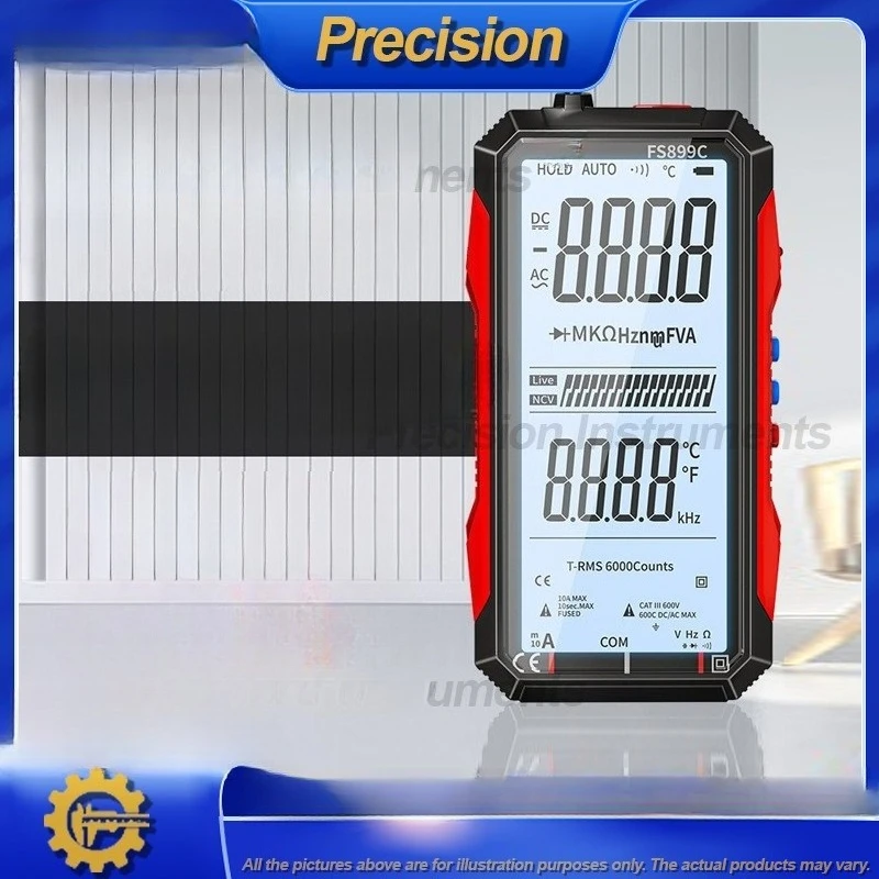 2026 High Precision Digital Multimeter Auto Range Smart Charging Large Display Multi Function Universal Tester from Factory
2026 High Precision Digital Multimeter Auto Range Smart Charging Large Display Multi Function Universal Tester from Factory