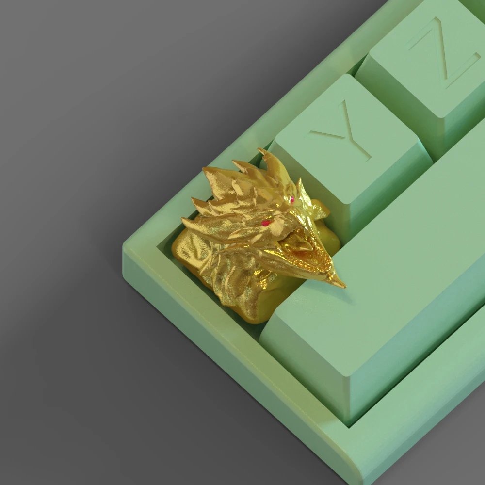 Custom Keycaps Mechanical Keyboard Keys Caps Anime Keycaps Resin Keycap Gold Dragon ESC Keycaps Personalized Gifts Keyboard DIY
Custom Keycaps Mechanical Keyboard Keys Caps Anime Keycaps Resin Keycap Gold Dragon ESC Keycaps Personalized Gifts Keyboard DIY