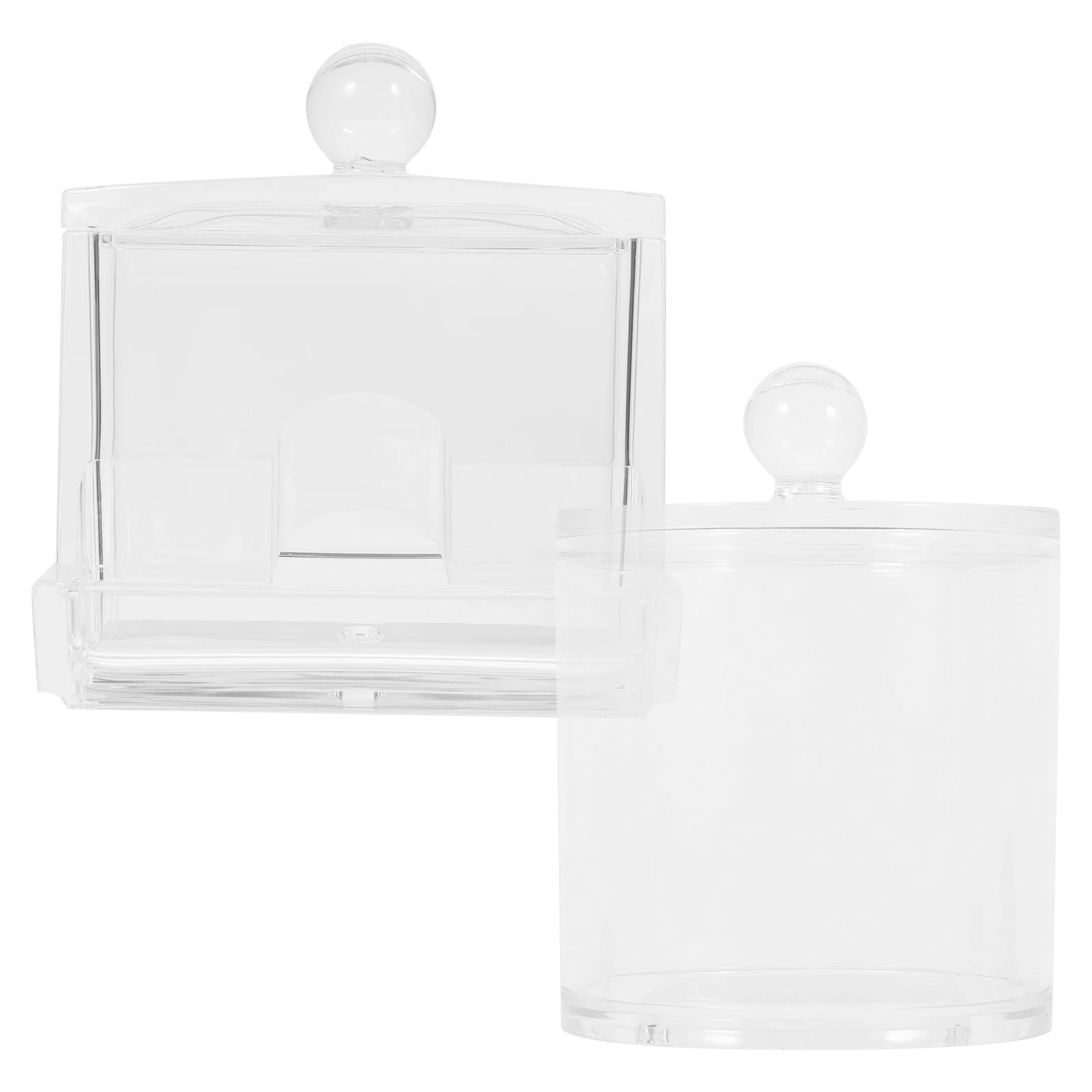2Pcs Cotton Storage Box Pad ganizer Acrylic Sealed Lid Dustproof Durable Travel SpaceSaving Modern Design
2Pcs Cotton Storage Box Pad ganizer Acrylic Sealed Lid Dustproof Durable Travel SpaceSaving Modern Design