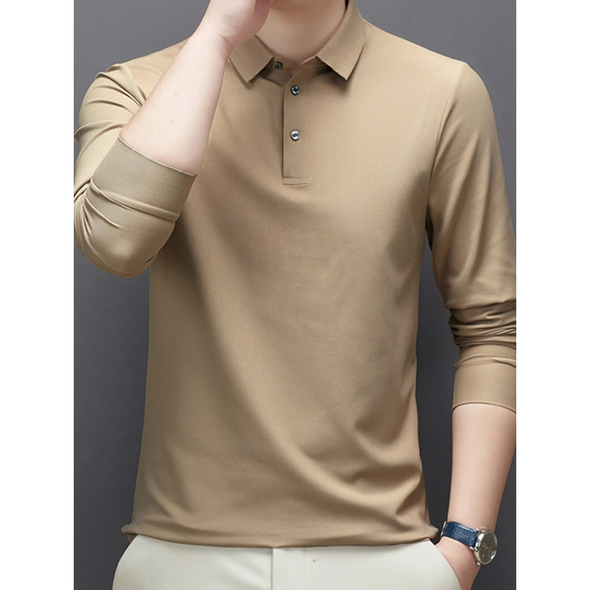 Sl Color irt Мужская повседневная дышащая нейлоновая длинная све Busin irt Весенний сезон
Sl Color irt Мужская повседневная дышащая нейлоновая длинная све Busin irt Весенний сезон