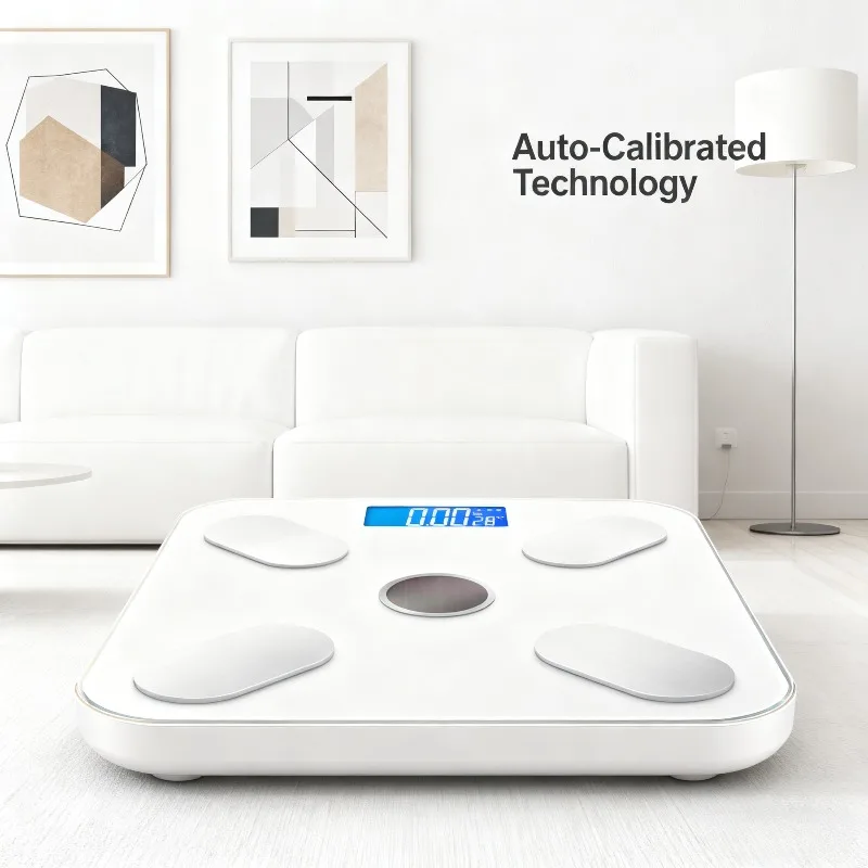 Smart Bluetooth Body Fat Scale Home Electronic Scale for Measuring Body Fat and Weight Loss
Smart Bluetooth Body Fat Scale Home Electronic Scale for Measuring Body Fat and Weight Loss