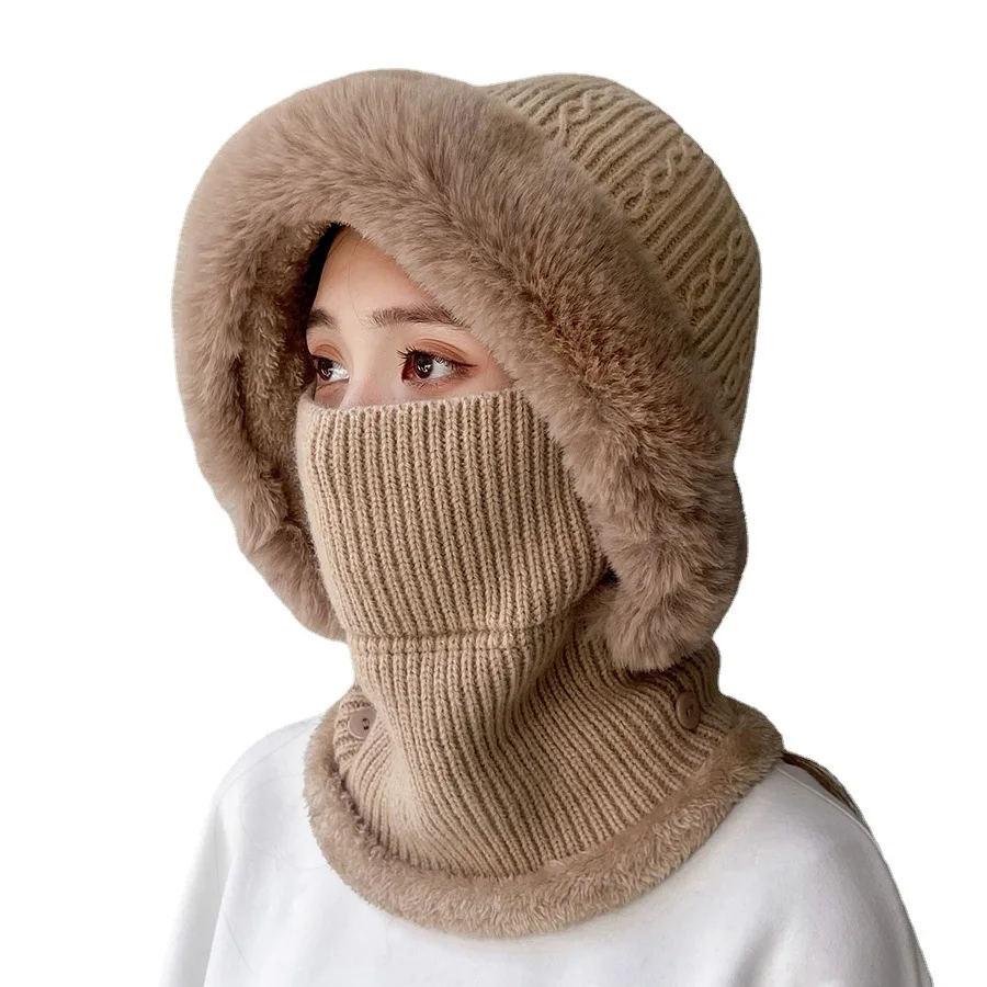 Winter Hats For Women Beanie Hat Scarf Set Ear Protection Windproof Cold Keep Warm Knitted Bonnet Thick Fur Winter Cap New
Winter Hats For Women Beanie Hat Scarf Set Ear Protection Windproof Cold Keep Warm Knitted Bonnet Thick Fur Winter Cap New