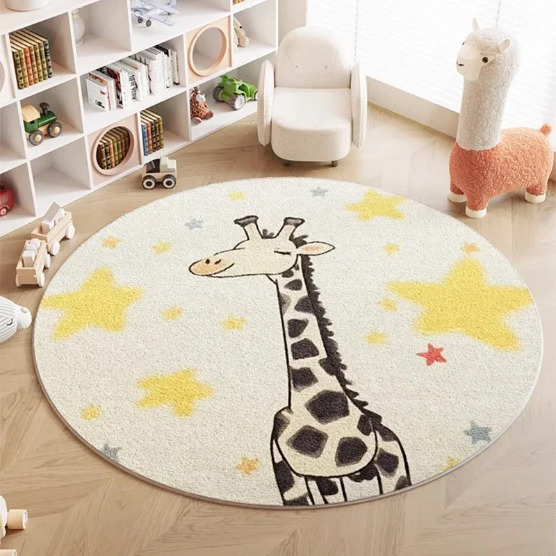 Creative Art Fun Animal Carpet Cute Cartoon Round Rug Comfortable Soft Bedroom Game Carpets Living Room Coffee Table Rugs السجاد
Creative Art Fun Animal Carpet Cute Cartoon Round Rug Comfortable Soft Bedroom Game Carpets Living Room Coffee Table Rugs السجاد