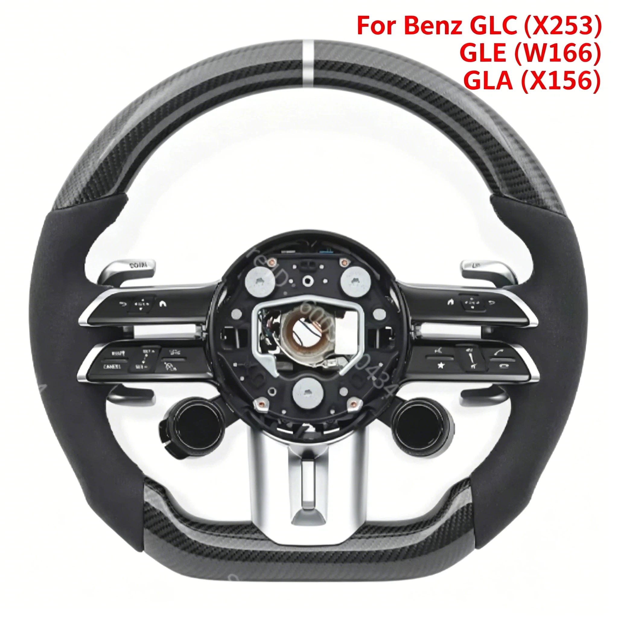 Carbon Fiber Steering Wheel For Benz GLC(X253) GLE(W166) GLA(X156)Car Accessories Old to New Upgrade
Carbon Fiber Steering Wheel For Benz GLC(X253) GLE(W166) GLA(X156)Car Accessories Old to New Upgrade