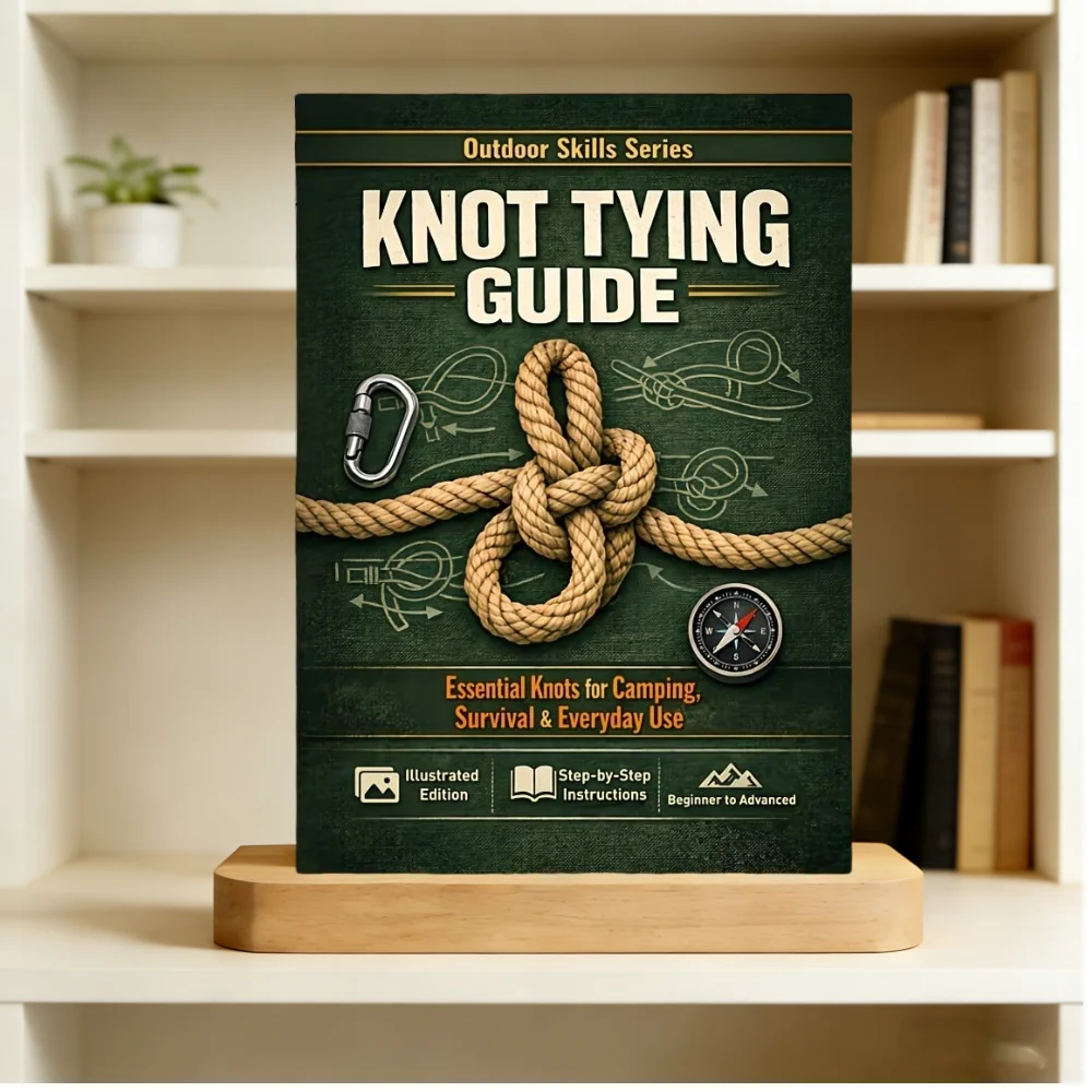 Knot Tying Guide Book: Essential Knots for Camping Survival - Step-by-Step Illustrated Instructions for Beginners to Advanced
Knot Tying Guide Book: Essential Knots for Camping Survival - Step-by-Step Illustrated Instructions for Beginners to Advanced