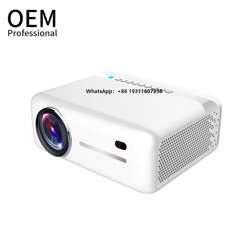 Portable Mini 1080p LED Lamp Video Projector Mini Projector with Wifi Connectivity for Phone and Mobile Made in China
Portable Mini 1080p LED Lamp Video Projector Mini Projector with Wifi Connectivity for Phone and Mobile Made in China