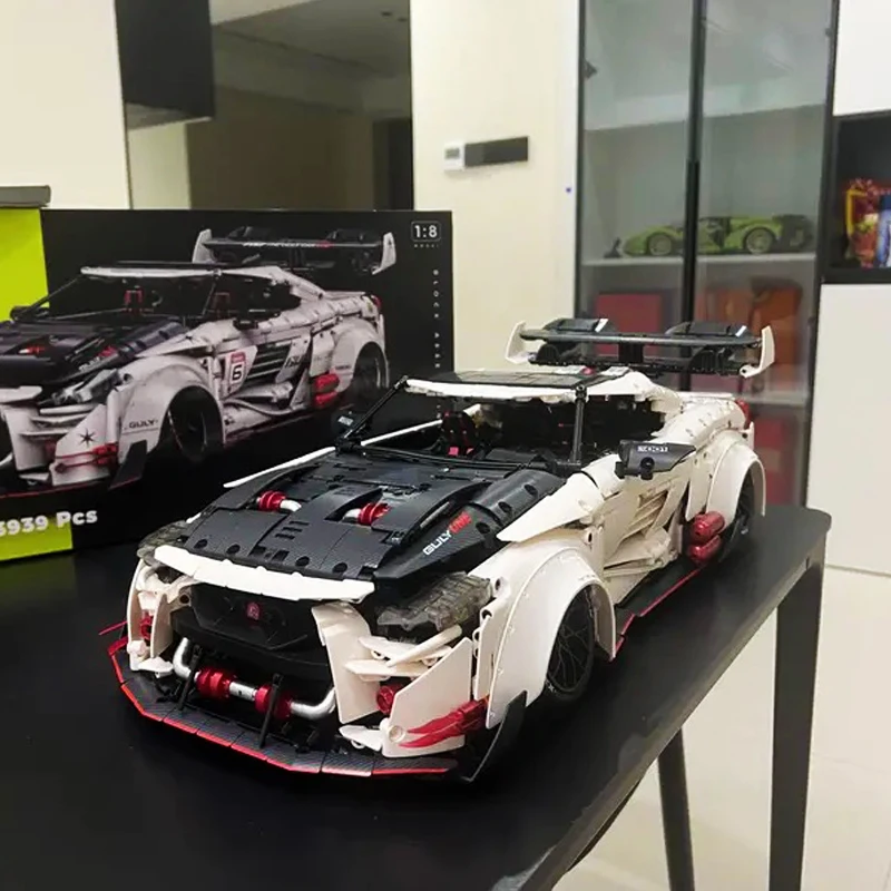 1:8 технический GTR гоночный спортивный автомобиль строительный блок городской механический скоростной автомобиль модель кирпичные игрушки для детей подарок на день рождения
1:8 технический GTR гоночный спортивный автомобиль строительный блок городской механический скоростной автомобиль модель кирпичные игрушки для детей подарок на день рождения