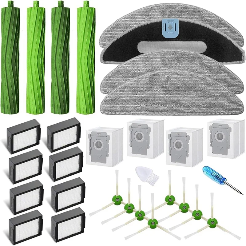 28 Pack Replacement Spare Parts Accessories For Irobot Roomba Combo I5,I5+,J5, J5+ Robotic Vacuum Cleaners
28 Pack Replacement Spare Parts Accessories For Irobot Roomba Combo I5,I5+,J5, J5+ Robotic Vacuum Cleaners
