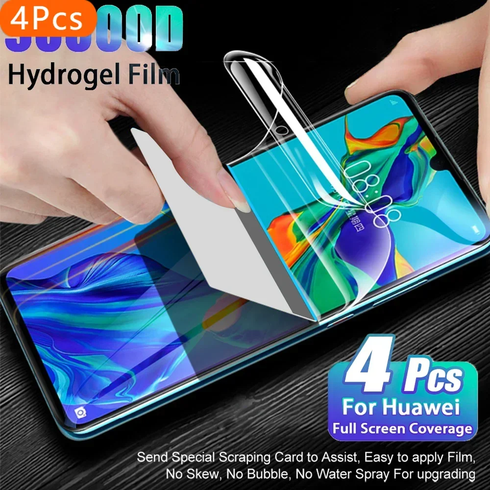 4PCS Hydrogel Film For Huawei P30 Lite Pura 70 P50 P40 P20 P60 Pro Screen Protector For Huawei Nova 5T Mate 60 50 40 20 Pro Film
4PCS Hydrogel Film For Huawei P30 Lite Pura 70 P50 P40 P20 P60 Pro Screen Protector For Huawei Nova 5T Mate 60 50 40 20 Pro Film