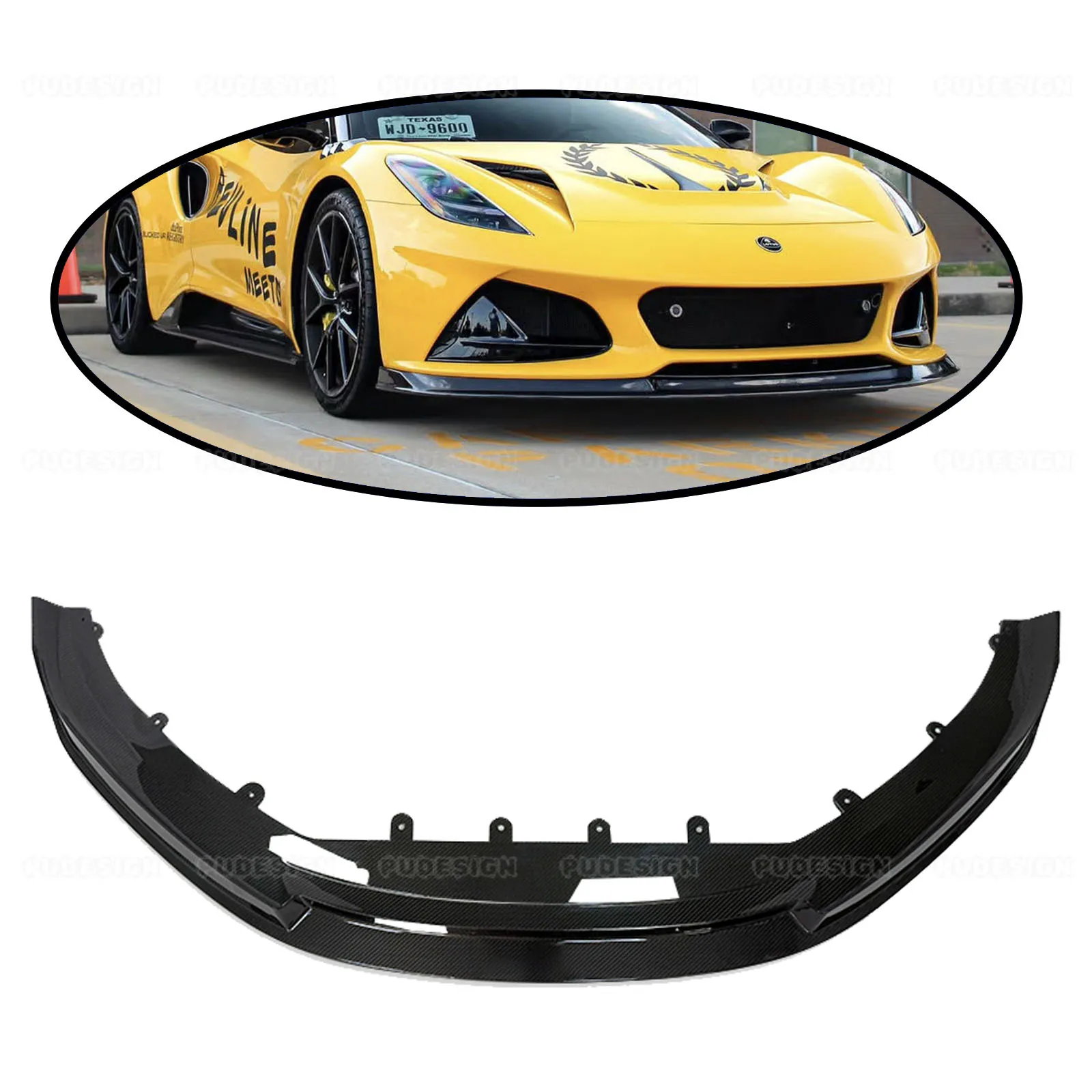 Dry Carbon Fiber V Style Body Kit For Lotus Emira Factory Hot Sale Front Lip Exterior Decoration Auto Accessories
Dry Carbon Fiber V Style Body Kit For Lotus Emira Factory Hot Sale Front Lip Exterior Decoration Auto Accessories