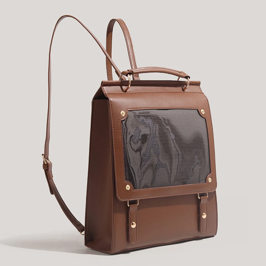 Transparent Ita Mochila Lolita Jk Mochilas Mujer Sweet Cool Girls School Bag New Casual Backpack Preppy Style Brown Backpacks
Transparent Ita Mochila Lolita Jk Mochilas Mujer Sweet Cool Girls School Bag New Casual Backpack Preppy Style Brown Backpacks