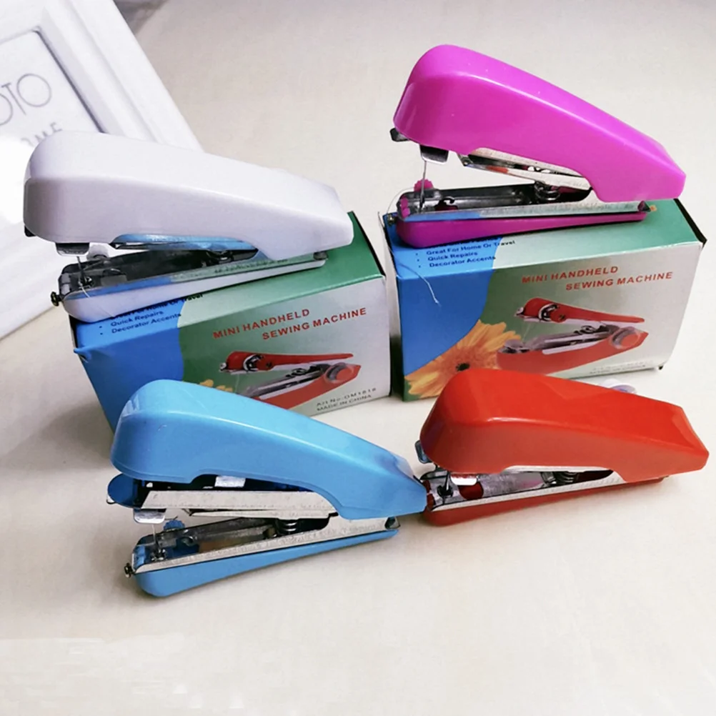4Pcs Mini Manual Handheld Sewing Machines Portable DIY Mending Tool Set for Home Crafts Manual Sewing Machine Mending Machine
4Pcs Mini Manual Handheld Sewing Machines Portable DIY Mending Tool Set for Home Crafts Manual Sewing Machine Mending Machine