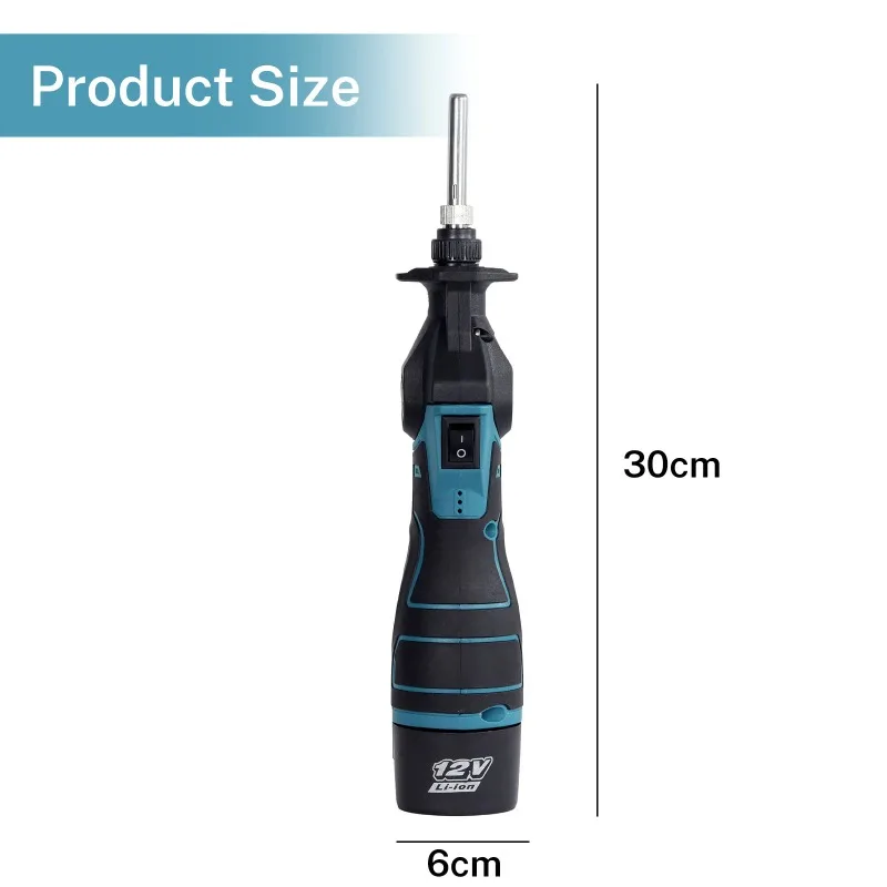 【Premium】Electric Soldering Iron 30W Fast Heating Adjustable Temperature Alloy Solder Electric Soldering Iron For 12V Battery
【Premium】Electric Soldering Iron 30W Fast Heating Adjustable Temperature Alloy Solder Electric Soldering Iron For 12V Battery