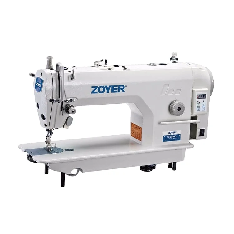 Lockstitch Electronic Industrial Sewing Computer Automatic Machine ZY8800D Zoyer Flat-bed Direct Driver Metal White
Lockstitch Electronic Industrial Sewing Computer Automatic Machine ZY8800D Zoyer Flat-bed Direct Driver Metal White