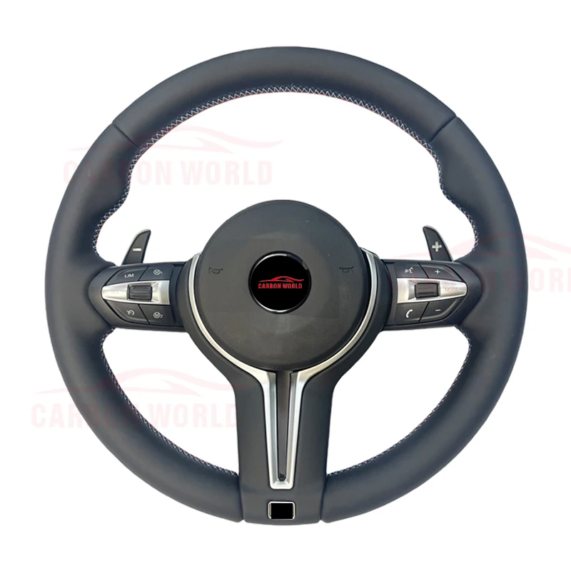 Upgraded leather steering wheel, suitable for BMW F30 F32 F10 F20 F07 F01 E46 E60 E90 M3 M4 M6 series
Upgraded leather steering wheel, suitable for BMW F30 F32 F10 F20 F07 F01 E46 E60 E90 M3 M4 M6 series