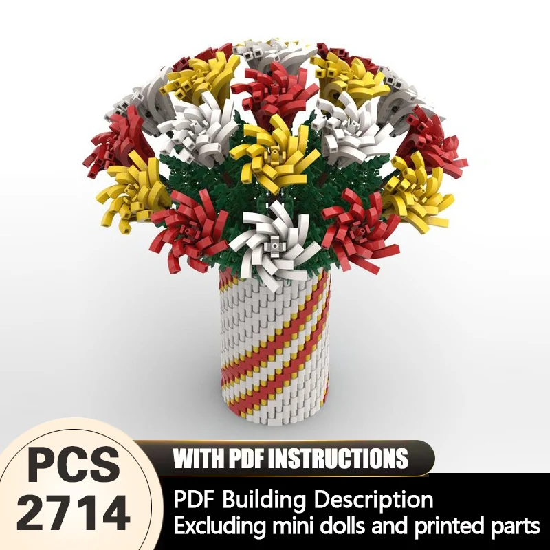 Creators Plant Series Model MOC Building Bricks Colorful Flowers Modular Technology Gifts Holiday Assemble Children Toys Suit
Creators Plant Series Model MOC Building Bricks Colorful Flowers Modular Technology Gifts Holiday Assemble Children Toys Suit