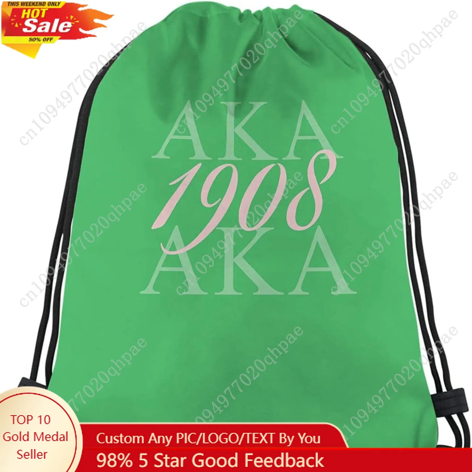 AKA 1908 Drawstring Bags Backpack Bag As Known As Abbreviation Cool Design Art Hip Hop Style Green Pink Color Abstract Sport Gym
AKA 1908 Drawstring Bags Backpack Bag As Known As Abbreviation Cool Design Art Hip Hop Style Green Pink Color Abstract Sport Gym