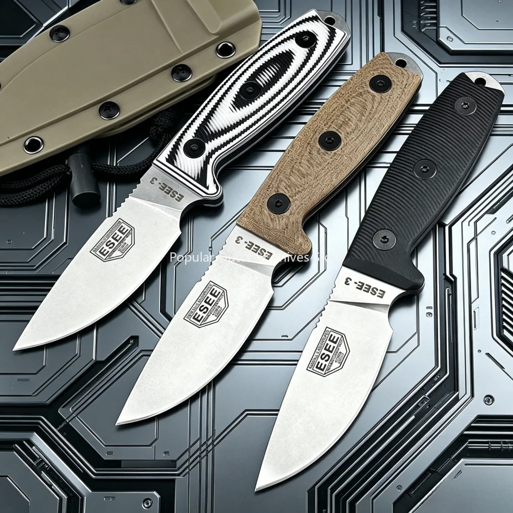 Durable Camping Outdoor High Hardness Fixed Blade Knife Practical Wilderness Fishing Hiking Utility Knives Lightweight Picnic Climbing Backpack Tools with Kydex Sheath
Durable Camping Outdoor High Hardness Fixed Blade Knife Practical Wilderness Fishing Hiking Utility Knives Lightweight Picnic Climbing Backpack Tools with Kydex Sheath