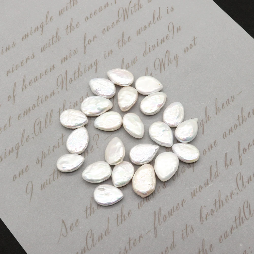 Natural Freshwater Pearl 2pcs Water Drops Baroque No Holes Loose Beads for DIY Earring Necklace Jewelry Making Accessories Gifts
Natural Freshwater Pearl 2pcs Water Drops Baroque No Holes Loose Beads for DIY Earring Necklace Jewelry Making Accessories Gifts