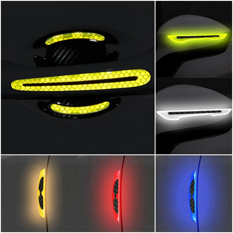 14 шт. светоотражающих защитных наклеек на ручки и чаши дверей автомобиля, светящаяся пленка на ручки дверей, устойчивая к царапинам, для зеркал заднего вида
14 шт. светоотражающих защитных наклеек на ручки и чаши дверей автомобиля, светящаяся пленка на ручки дверей, устойчивая к царапинам, для зеркал заднего вида