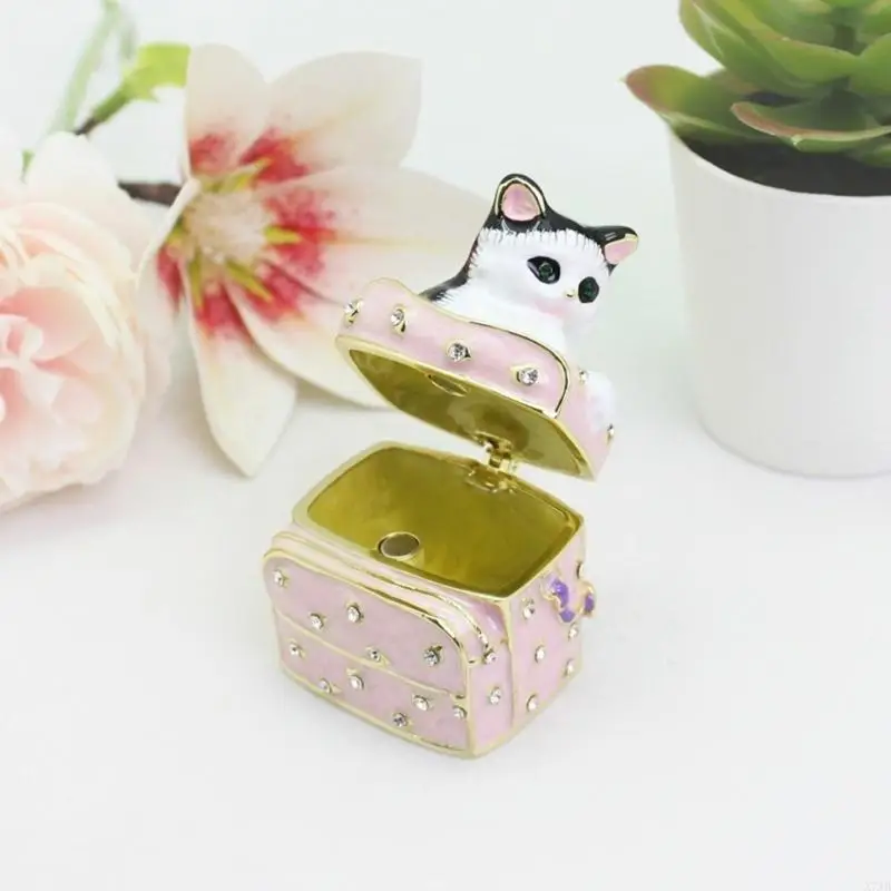 Whimsical Handmade Enamel Alloy Fancy Gift Box Perfect For Girlfriends
Whimsical Handmade Enamel Alloy Fancy Gift Box Perfect For Girlfriends
