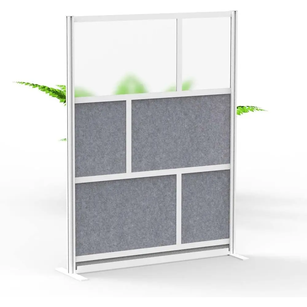 Раздвижная перегородка 53 x 70 с акриловыми и звукопоглощающими панелями, которые можно переставлять
Раздвижная перегородка 53 x 70 с акриловыми и звукопоглощающими панелями, которые можно переставлять