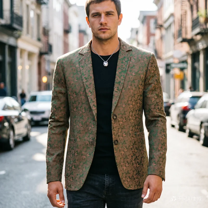 Новый мужской приталенный пиджак с принтом 2026 года: модный блейзер для свадьбы, бала и вечеринок
Новый мужской приталенный пиджак с принтом 2026 года: модный блейзер для свадьбы, бала и вечеринок
