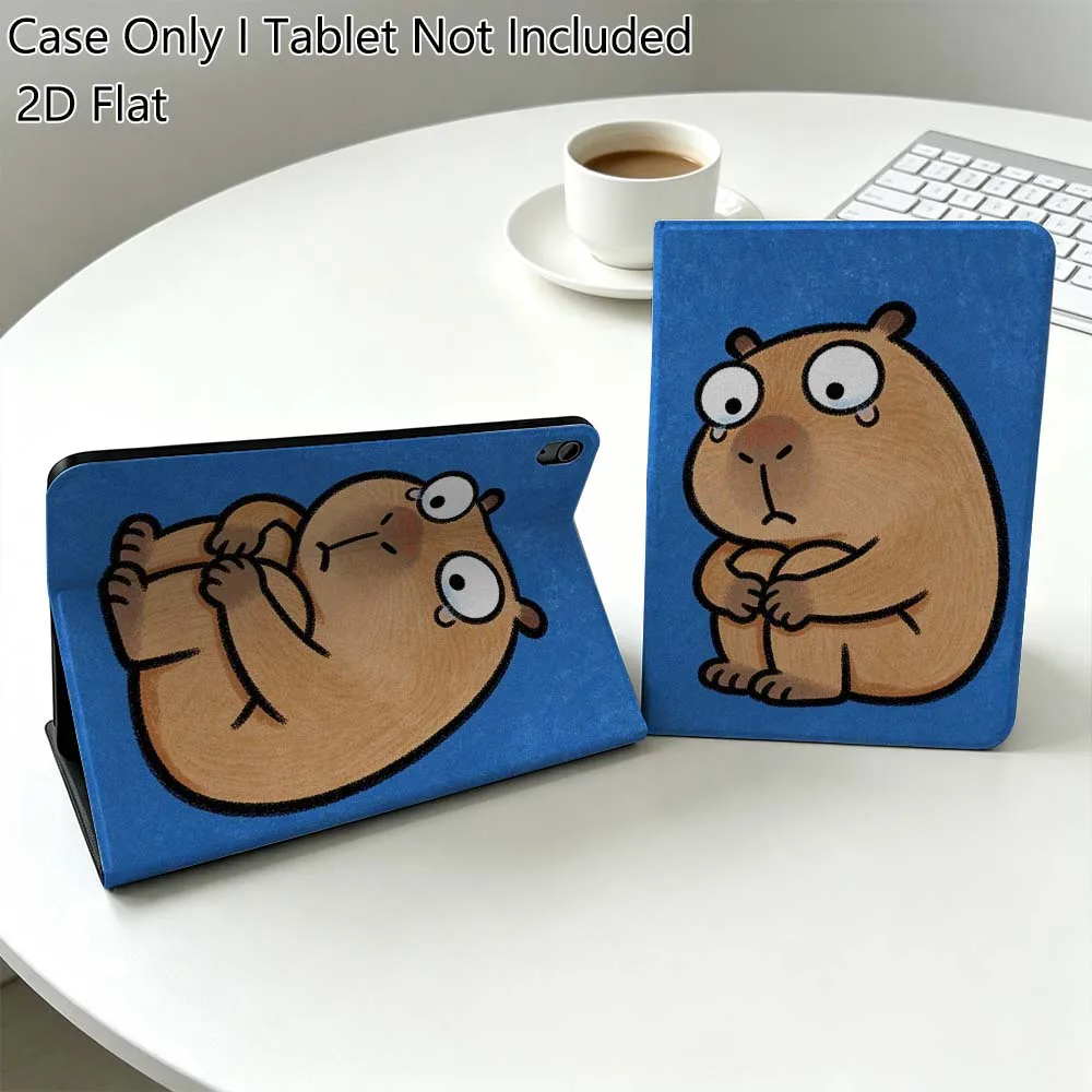 Art Capybara Popular Cartoon For iPad Pro Air Mini 2 3 4 5 6 7 6th 7th 10th 11th 10.2 9.7 10.5 11 Foldable Tablet Case Gift
Art Capybara Popular Cartoon For iPad Pro Air Mini 2 3 4 5 6 7 6th 7th 10th 11th 10.2 9.7 10.5 11 Foldable Tablet Case Gift
