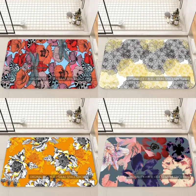 Красочные цветы и насекомые, украшение для гостиной, домашний диван, нескользящий ковер, кабинет, спальня, татами, детский мягкий напольный коврик
Красочные цветы и насекомые, украшение для гостиной, домашний диван, нескользящий ковер, кабинет, спальня, татами, детский мягкий напольный коврик