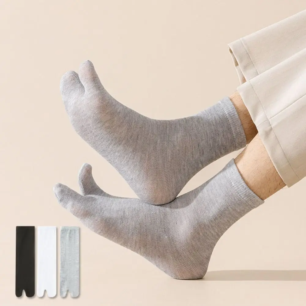 3Pairs Comfortable Mid-calf Flip Flops Socks Thin Solid Color Two Toes Socks Hosiery Breathable Tube Socks Women Sports
3Pairs Comfortable Mid-calf Flip Flops Socks Thin Solid Color Two Toes Socks Hosiery Breathable Tube Socks Women Sports