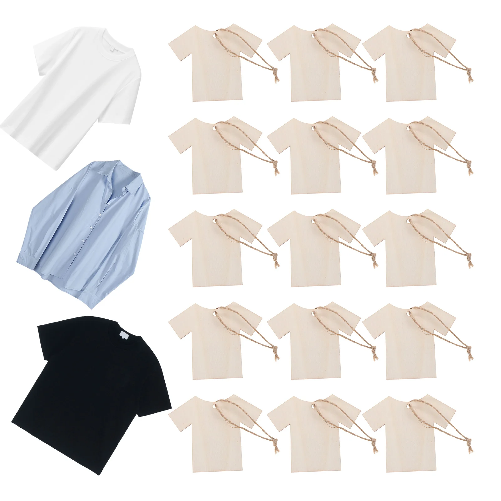 20pcs Wooden Unfinished Natural Wood For Clothing Diy Labeling Tags With Holes Packaging Decor Wedding Accessories
20pcs Wooden Unfinished Natural Wood For Clothing Diy Labeling Tags With Holes Packaging Decor Wedding Accessories