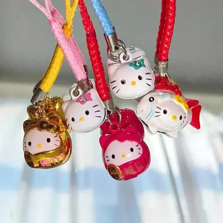 Hello Kitty Good Luck Cute Kawaii Keychain Bag Pendant Anime Peripherals Cartoon Bell Key Accessories Doll Y2K Gift Wholesale
Hello Kitty Good Luck Cute Kawaii Keychain Bag Pendant Anime Peripherals Cartoon Bell Key Accessories Doll Y2K Gift Wholesale