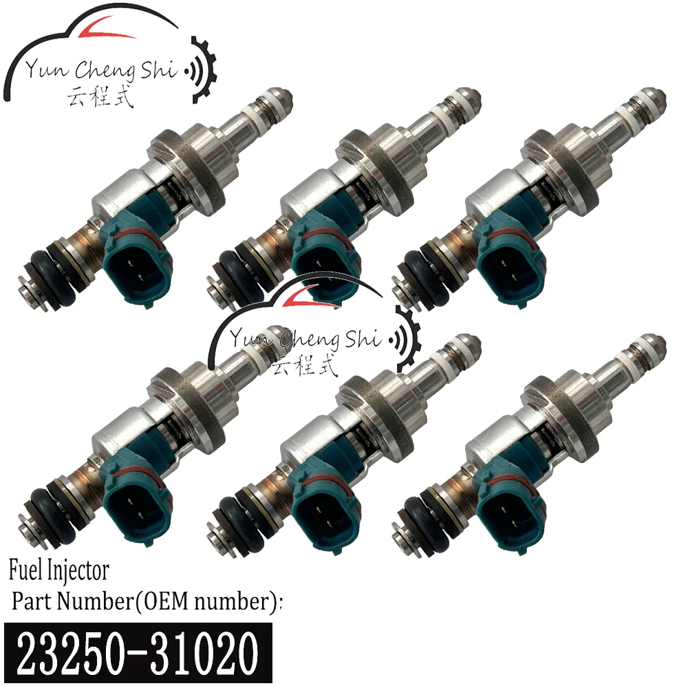23250-31020 23209-31020 NEW 6pcs Fuel Injectors For Lexus IS250 GS300 2.5L 3.0L V6 2006-2013
23250-31020 23209-31020 NEW 6pcs Fuel Injectors For Lexus IS250 GS300 2.5L 3.0L V6 2006-2013