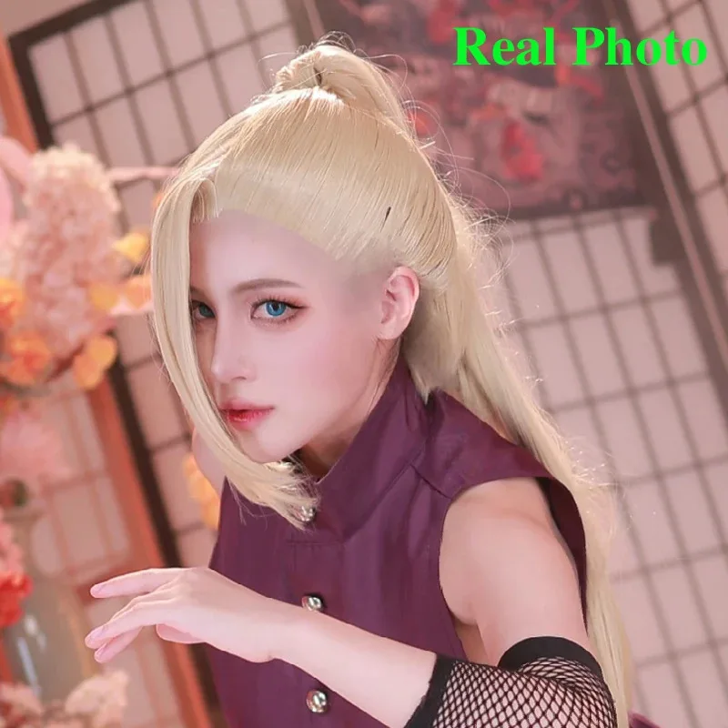 CyHOKAGE NINJA Yamanaka Ino Cosplay Wig Synthetic Long Straight Wig With Clip Ponytail Anime Coser Cute Girl High Quality Wig
CyHOKAGE NINJA Yamanaka Ino Cosplay Wig Synthetic Long Straight Wig With Clip Ponytail Anime Coser Cute Girl High Quality Wig
