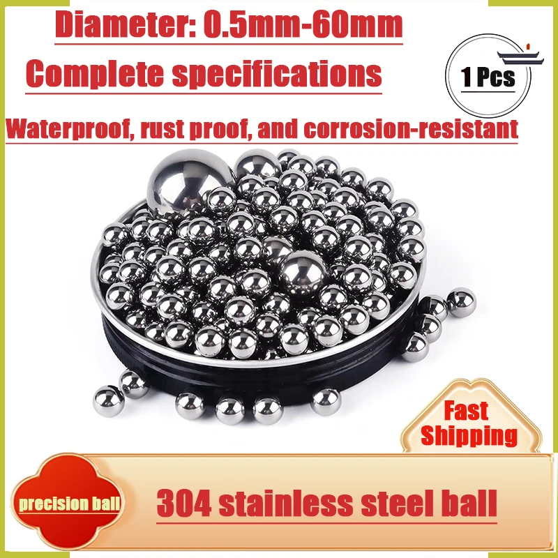Шарик из бисера из нержавеющей стали 304, высокоточный подшипник, роликовый шар, твердый шар 0,5/0,7/0,8/1/2/~30 мм, полные характеристики
Шарик из бисера из нержавеющей стали 304, высокоточный подшипник, роликовый шар, твердый шар 0,5/0,7/0,8/1/2/~30 мм, полные характеристики