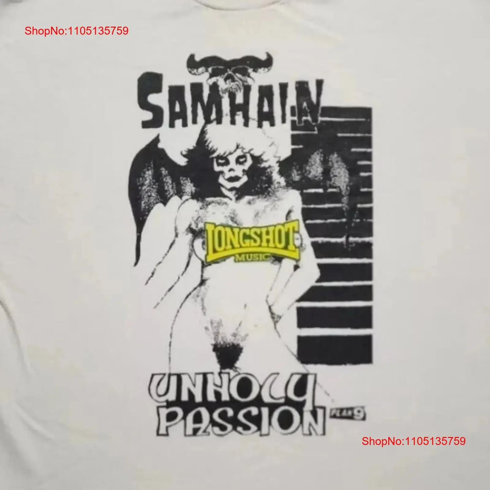 Samhain T Shirt Unholy Passion White Cotton S 5XL vintage Washed Top For Everyday Wear designer clothes homme Soft streetwear
Samhain T Shirt Unholy Passion White Cotton S 5XL vintage Washed Top For Everyday Wear designer clothes homme Soft streetwear