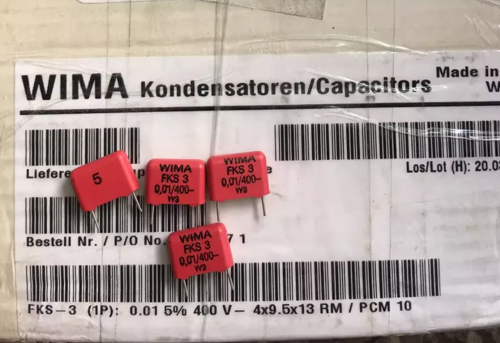 20pcs/lot original German WIMA FKS3 0.01UF 400V 4X9.5X13mm P:10mm 5% Audio film capacitors free shipping
20pcs/lot original German WIMA FKS3 0.01UF 400V 4X9.5X13mm P:10mm 5% Audio film capacitors free shipping