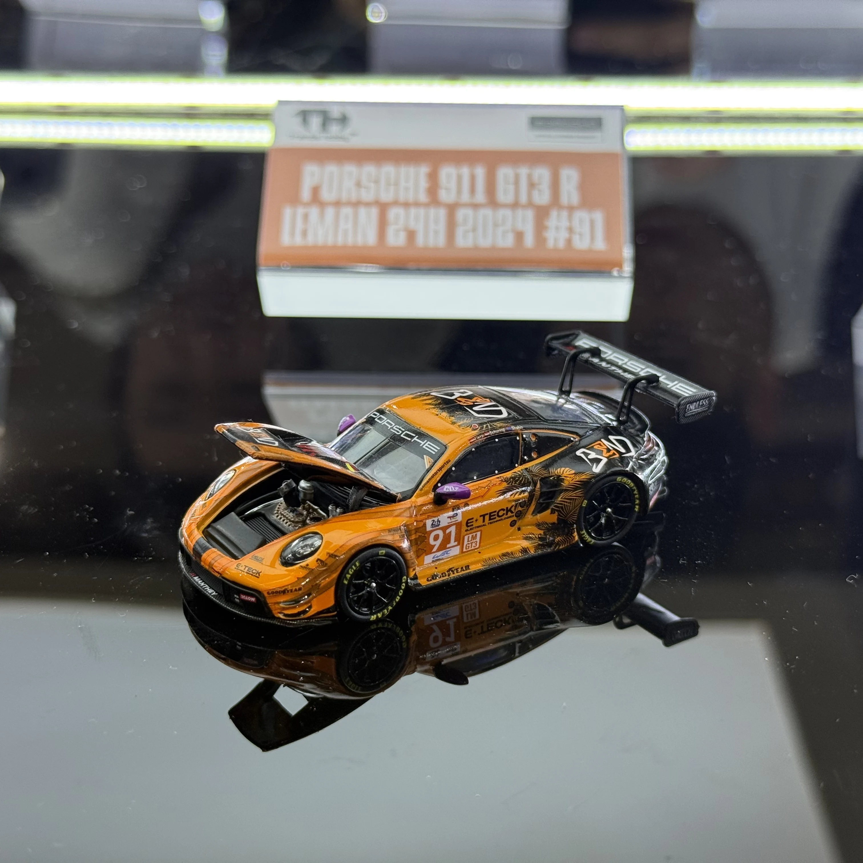 Trends Hobby 1:64 Porsche 911 GT3 R - LeMans 24H 2024 #91 (Champion) Alloy Die Cast Car Model
Trends Hobby 1:64 Porsche 911 GT3 R - LeMans 24H 2024 #91 (Champion) Alloy Die Cast Car Model