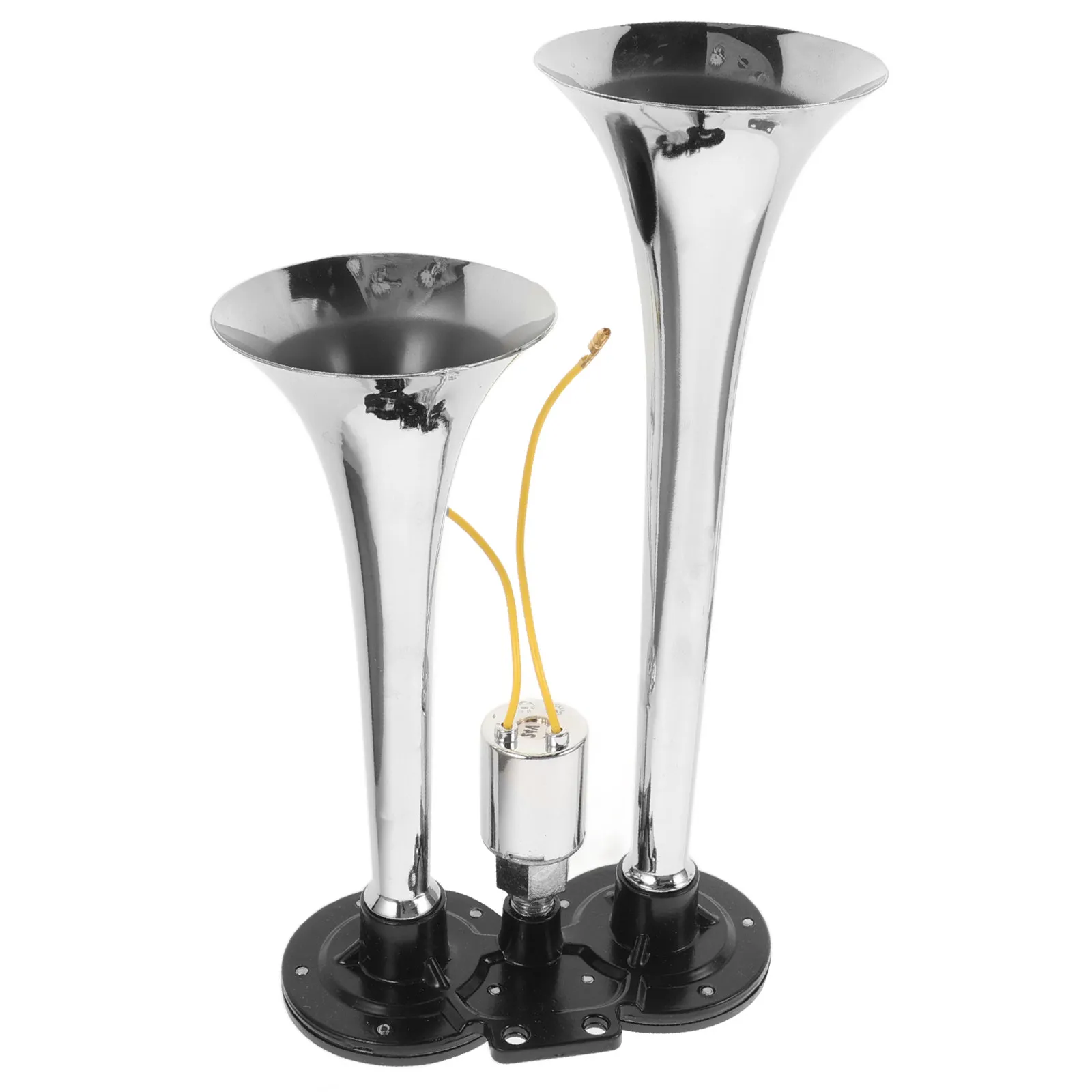 Electric Pump Air Horn 2 Tubes Car Truck Boat Conjoined Aluminum Alloy Durability Loud Sound Vehicle Replacement Parts Car Horn
Electric Pump Air Horn 2 Tubes Car Truck Boat Conjoined Aluminum Alloy Durability Loud Sound Vehicle Replacement Parts Car Horn