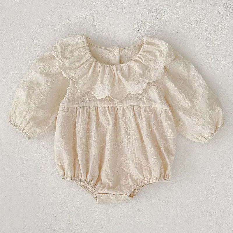 0-24M Infant Baby Girls Jumpsuit New Autumn Baby Girl Clothing Long Sleeved Cotton Embroidery Newborn Baby Girls Bodysuits
0-24M Infant Baby Girls Jumpsuit New Autumn Baby Girl Clothing Long Sleeved Cotton Embroidery Newborn Baby Girls Bodysuits