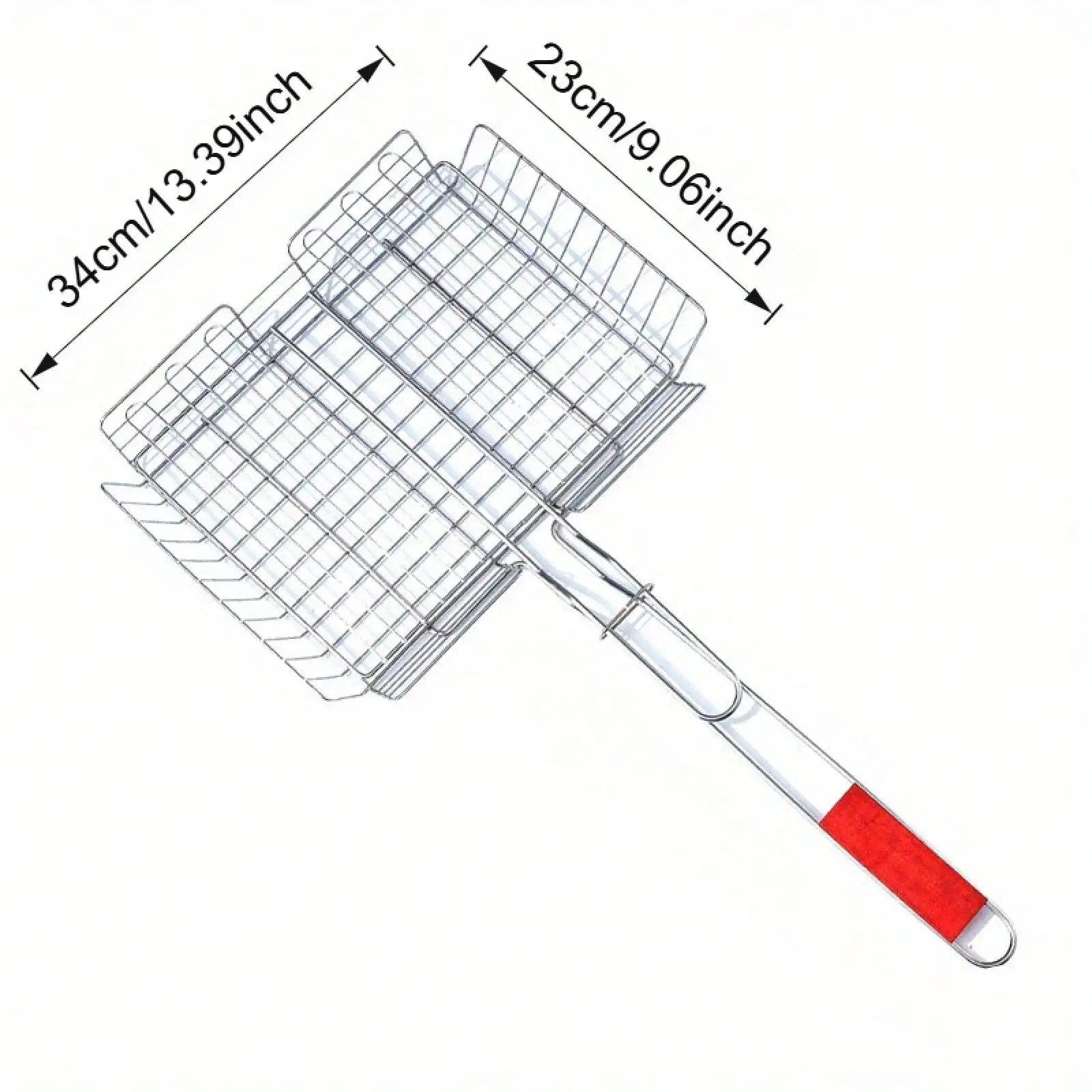 16.93 X 13.39inch This Multifunctional Outdoor Grill Net Clip Is A Sturdy And Durable Easy-To-Maintain Barbecue Accessory, Perfect For Grilling Vegetables, Meats, Seafood, And Fish.It Is A Must-Have For Outdoor Barbecues.
16.93 X 13.39inch This Multifunctional Outdoor Grill Net Clip Is A Sturdy And Durable Easy-To-Maintain Barbecue Accessory, Perfect For Grilling Vegetables, Meats, Seafood, And Fish.It Is A Must-Have For Outdoor Barbecues.