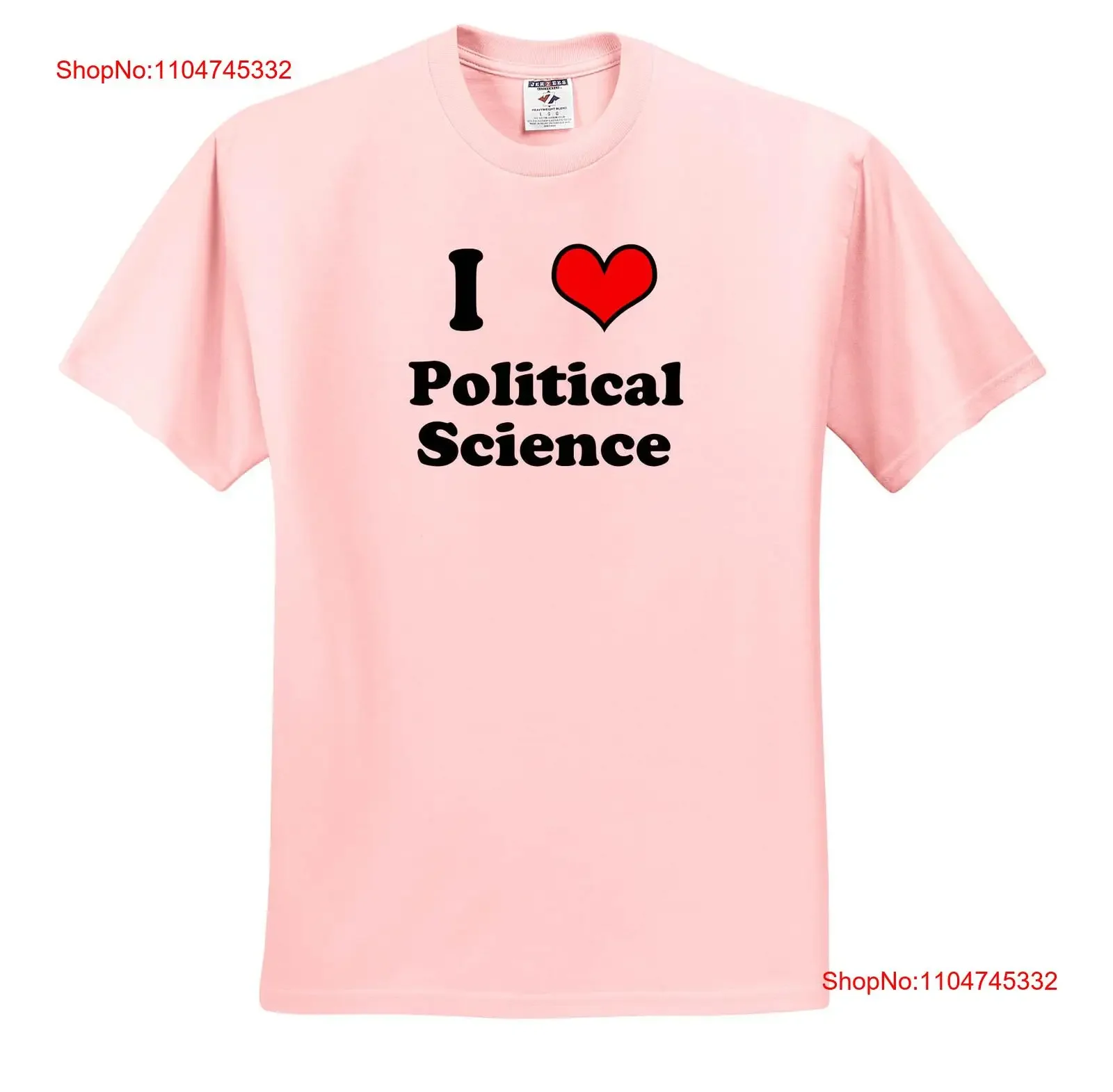 3dRose I love Political Science T Shirt vintage Washed graphic Stylish Slightly Versatile Casual fashion Top For Everyday Wear
3dRose I love Political Science T Shirt vintage Washed graphic Stylish Slightly Versatile Casual fashion Top For Everyday Wear